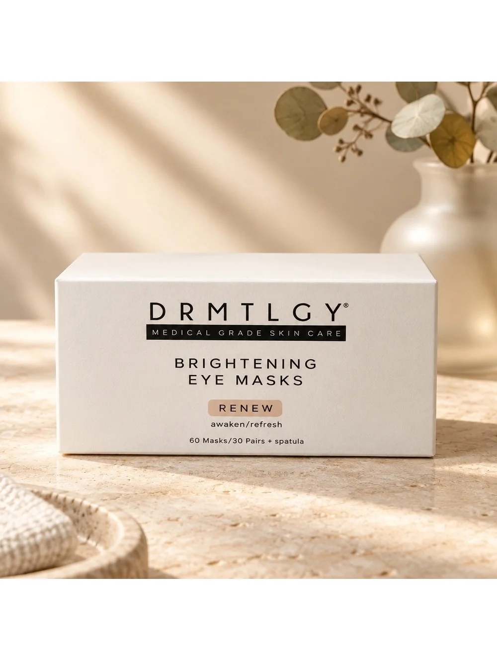 DRMTLGY Brightening eye masks 60 ct